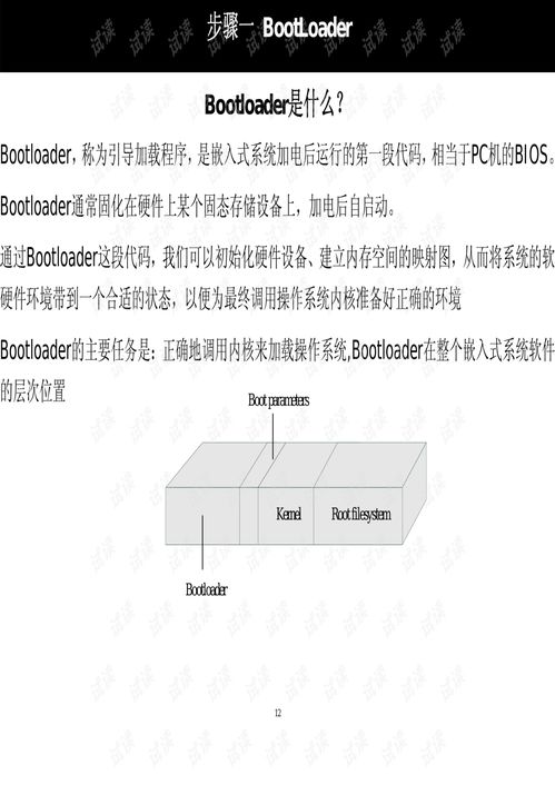 嵌入式软件的开发流程